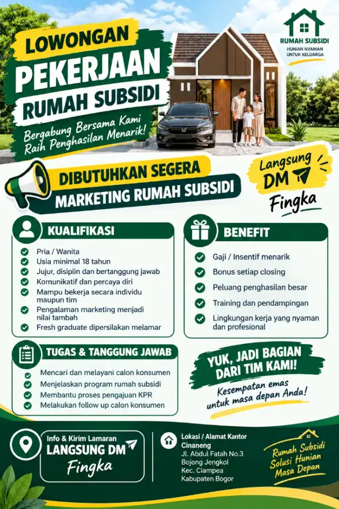 LOWONGAN PEKERJAAN