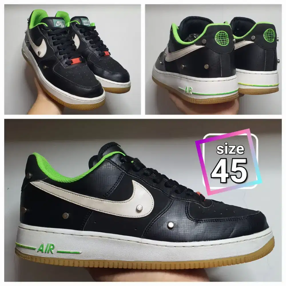 Sepatu Casual Nike Air Force1 size 45 AF1 second original