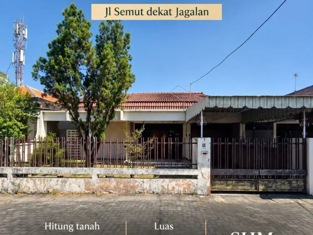 7jt-an/mtr‼Dijual Rumah jl Semut Pusat Kota Surabaya dekat Jagalan