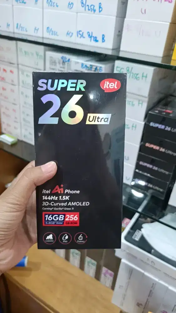 Itel s26 ultra 8/256 garansi resmi no repack