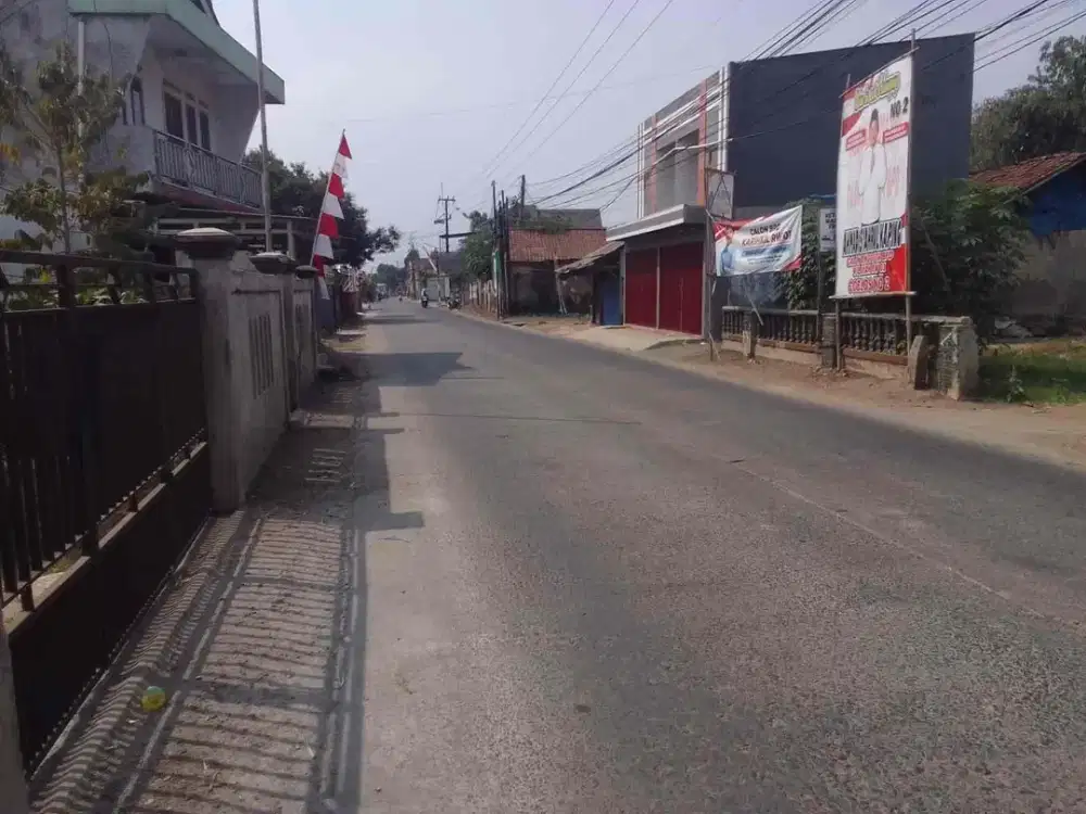 DIJUAL MURAH TANAH STRATEGIS DI PINGGIR JALAN RAYA