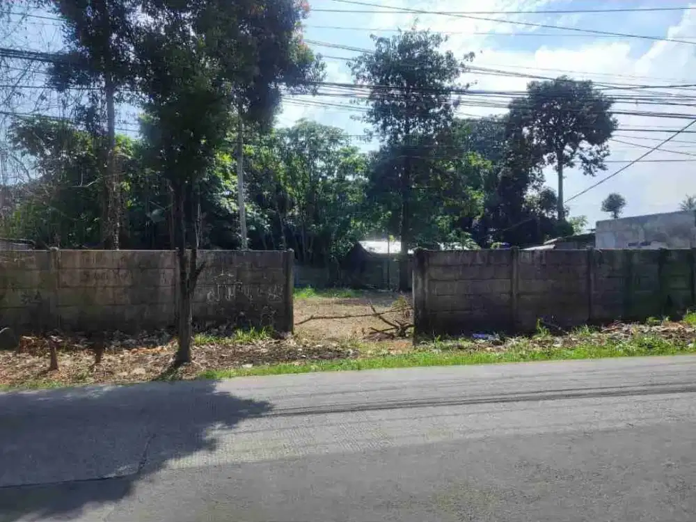 Tanah Pinggir Jalan Rawa Kalong Luas 1000m