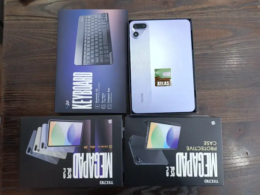 Megapad SE 2 Ram 4+4/128 + 9.7 Inc Support Kartu + Gratis Keyboard