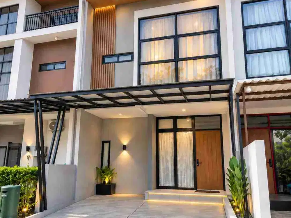 Rumah 2 Lt Dgn Rooftop Dekat Bintaro XChange Mall, UPJ, Stasiun Sudimara, PKN STAN