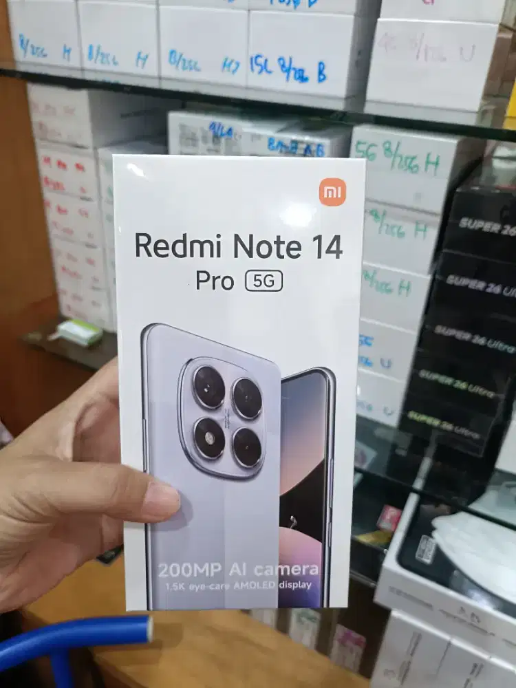 Redmi note 14 pro 5G 8/256 garansi resmi no repack