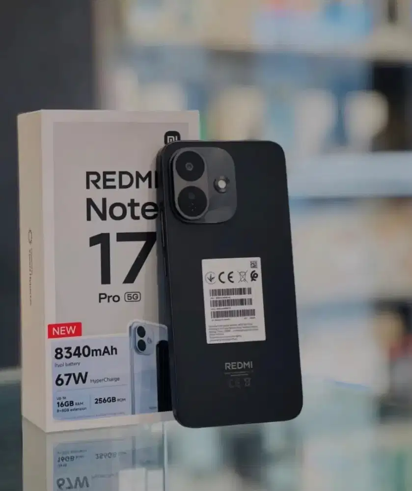 Promo Cicilan Bunga 0% Gratis 2x Cicilan Redmi Note 17pro ram8 256gb