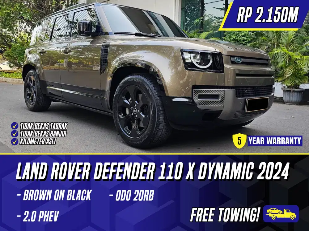 Land Rover Defender 110 X Dynamic 2.0 PHEV 2024 Brown Cokelat Coklat