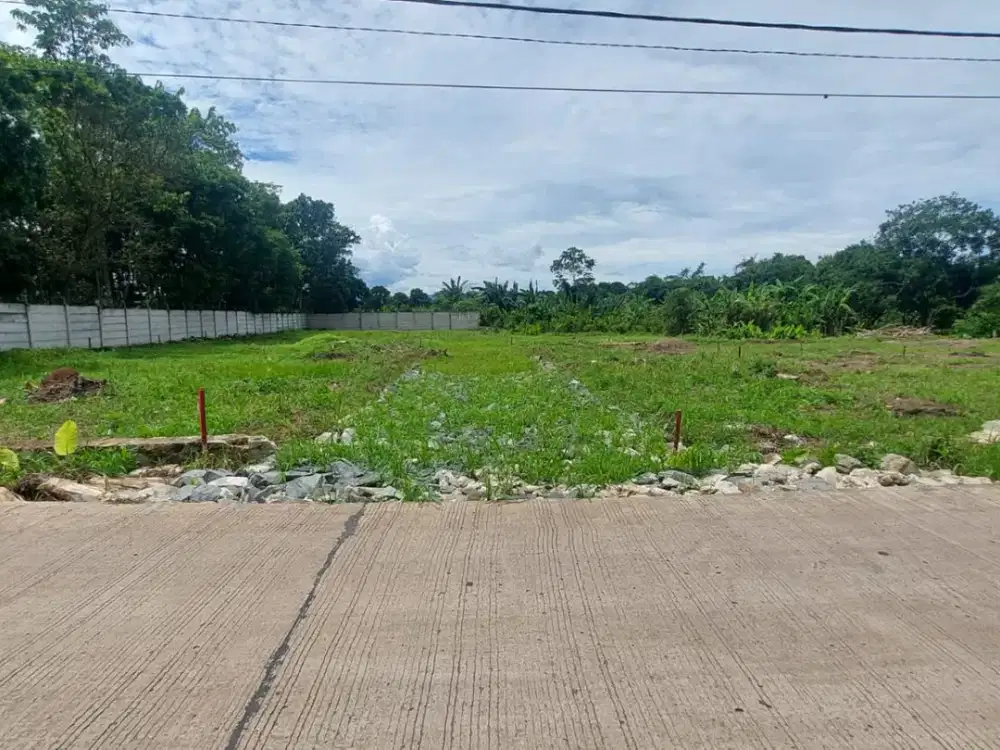 Tanah Cisauk SHM Termurah Strategis Dekat Stasiun Jatake - 10 Menit Tol Legok
