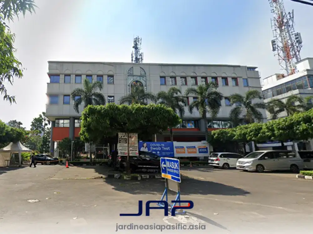 Kantor di Gedung PP H Usmar Ismail Luas 103.2 sqm Bare Area Kuningan Lokasi Strategis