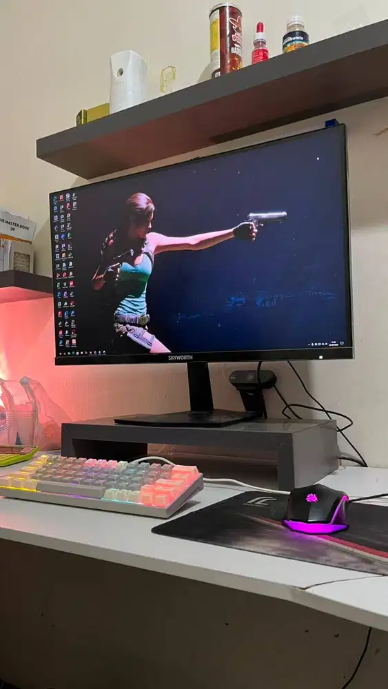 PC SET GAMING , EDITING , LIVE STREAMING - JUAL CEPAT