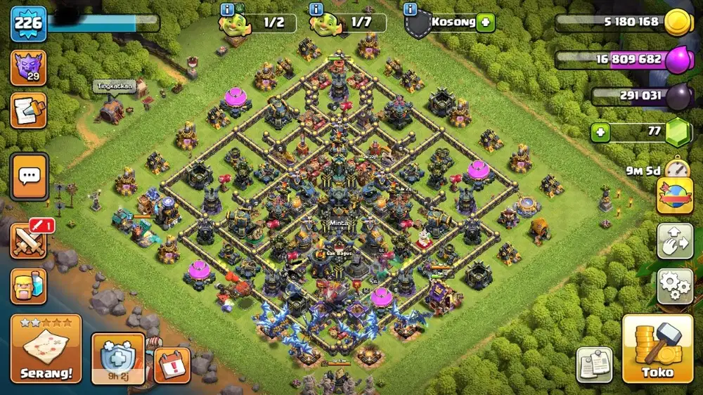Clash Of Clans TH 17 Semi Max