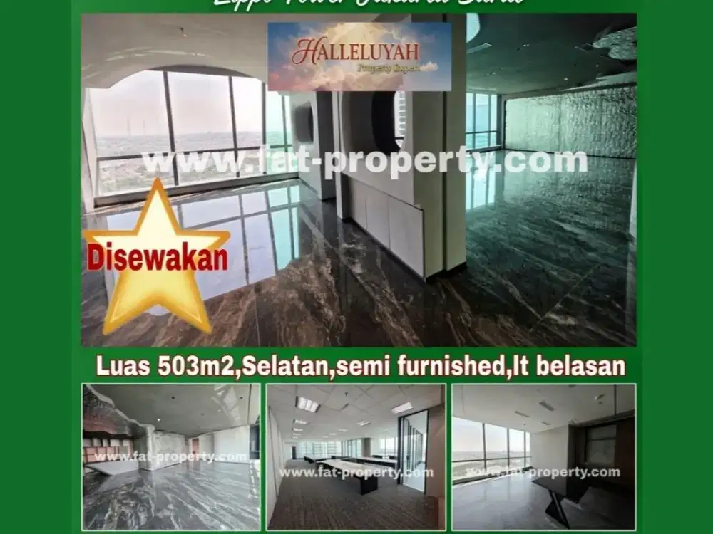 Disewakan Office Space di kompleks paling bergengsi dan terkomplit di Jakarta Barat siap dipakai: