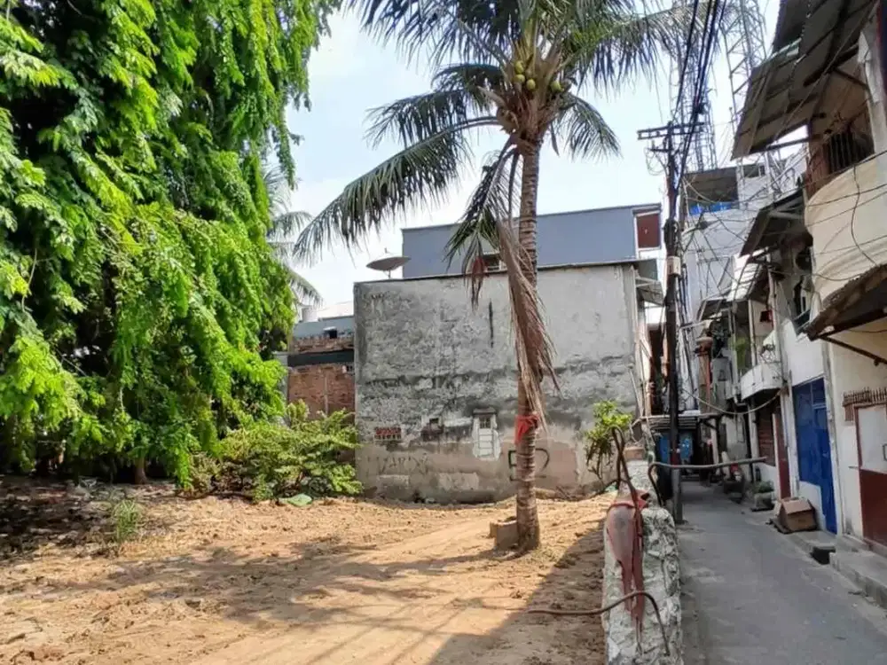 Dijial cepat lahan tanah hook di pademangan barat jakarta utara