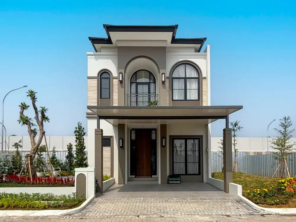 Rumah Cluster Baru Free DP cukup 5 Menit ke Pintu Toll, Mall, Sekolah dan Rumah Sakit