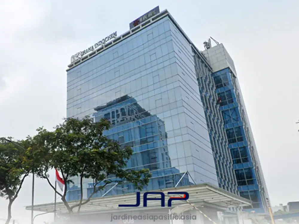 Kantor di Graha Indochem Luas 534 sqm Bare Area Kelapa Gading Lokasi Strategis