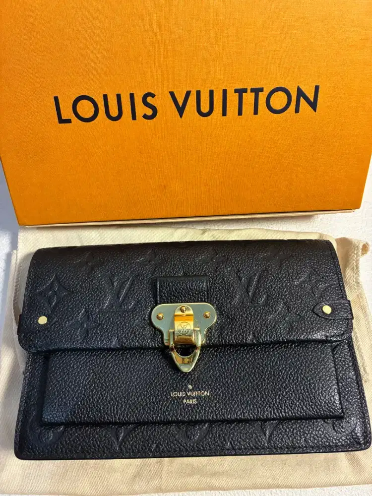 Louis Vuitton Vavin Chain Wallet Monogram Empreinte leather