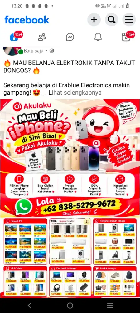 KREDIT HP TANPA DP