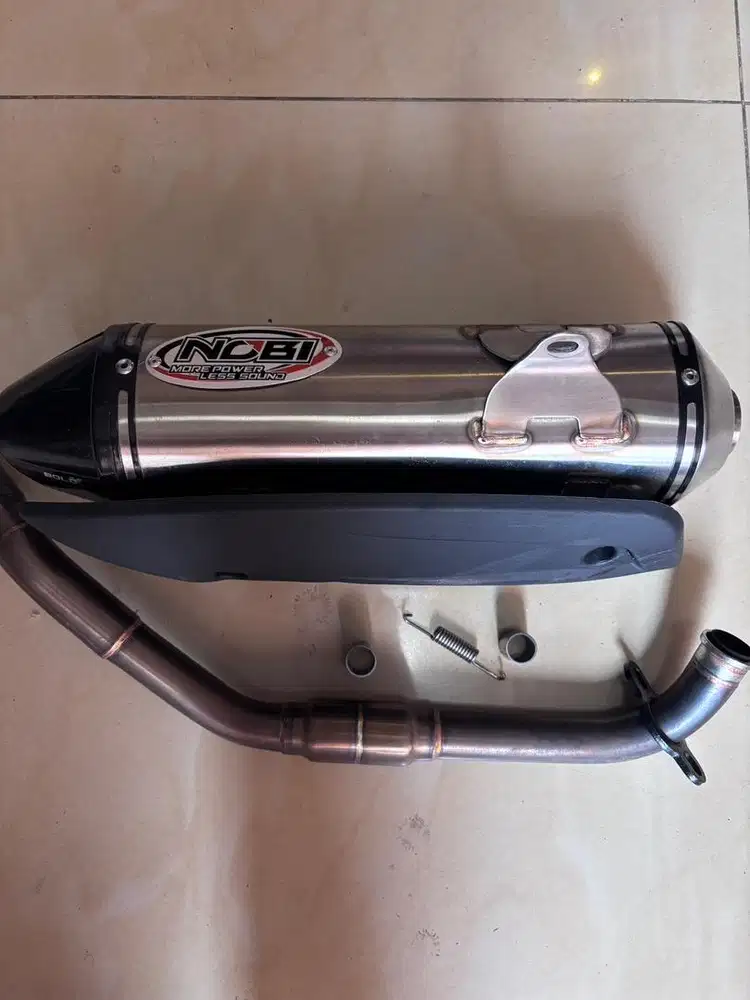 DIJUAL KNALPOT NOB1 BOLD X STAINLESS NMAX