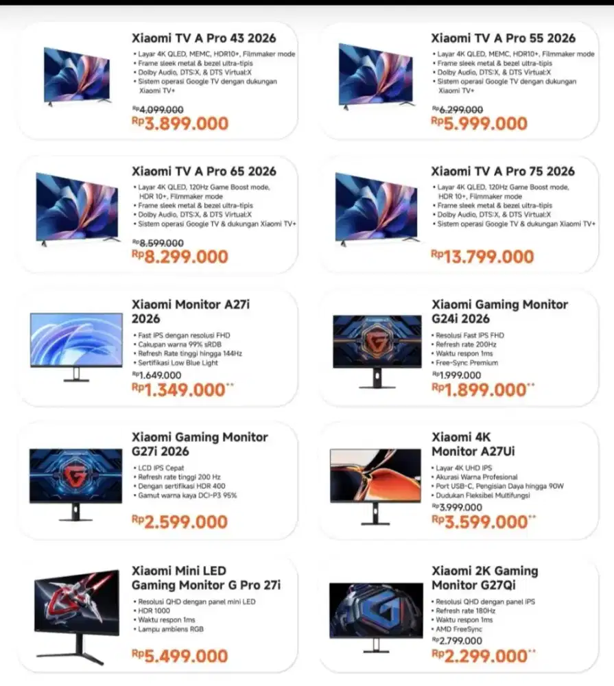Smart tv xiaomi