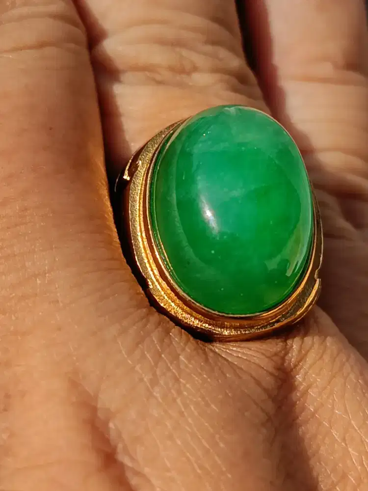 cincin Giok JUMBO natural NEGO