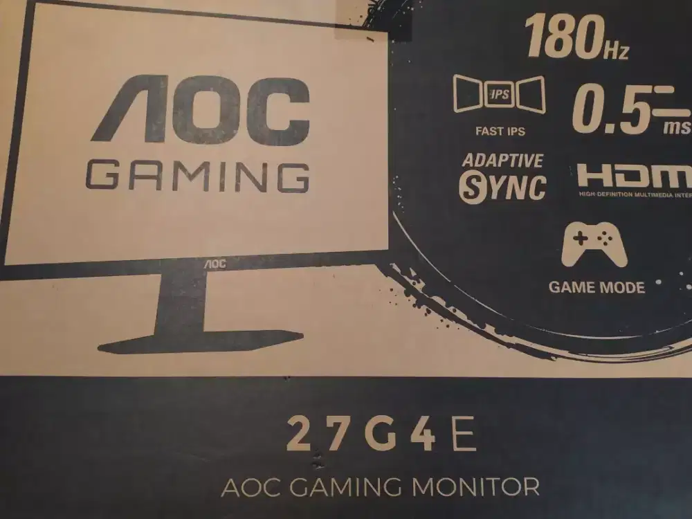 Monitor PC 27 merk AOC dan Xiaomi