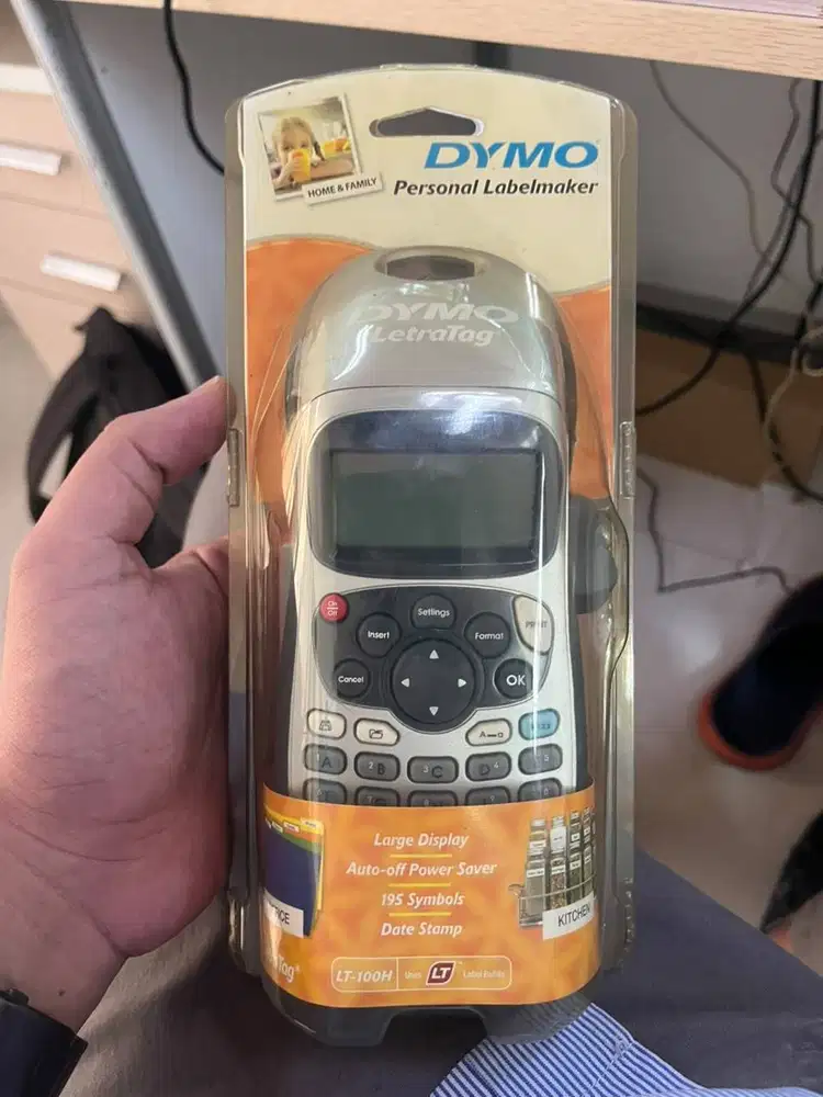 Mesin Printer Label DYMO LetraTag LT-100H Handheld Bekas Normal Mulus