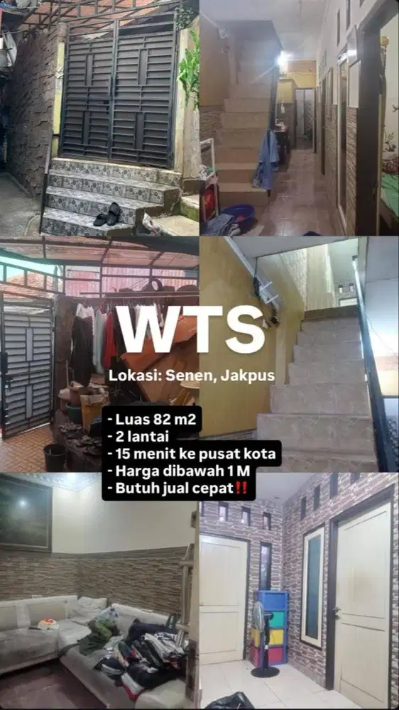 DI JUAL RUMAH DEKAT PUSAT KOTA