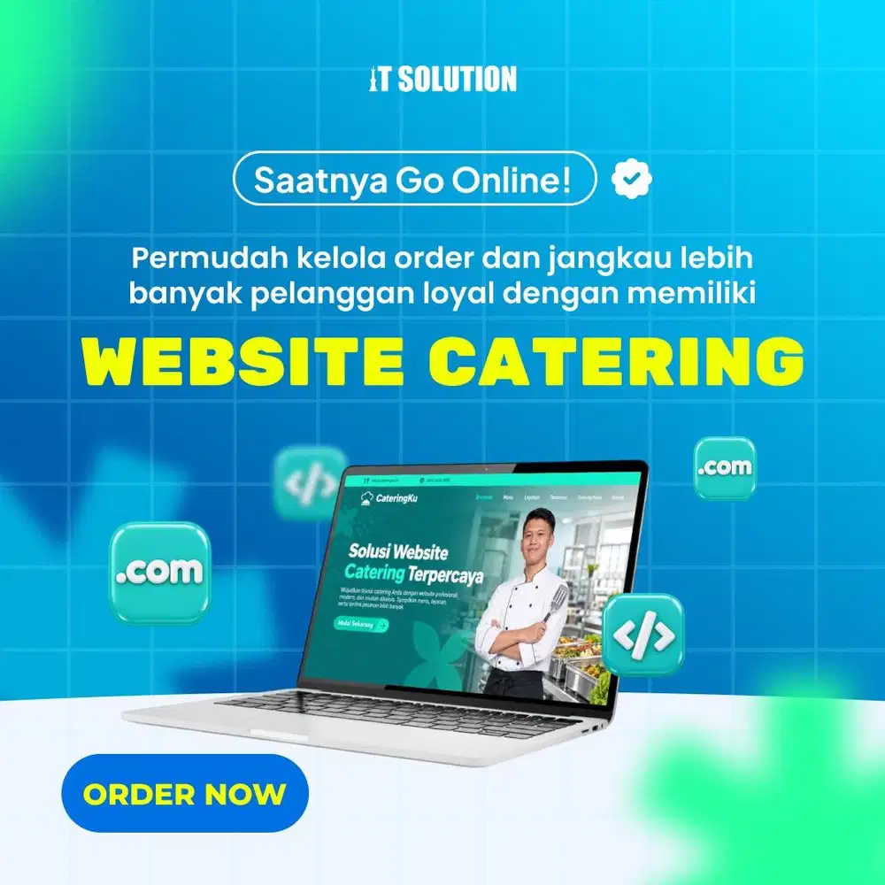 Paket Website Catering Profesional untuk Bisnis di Cilacap