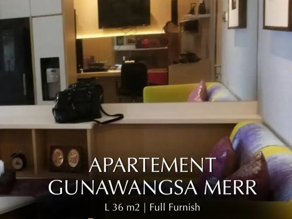 DIJUAL APARTEMEN GUNAWANGSA MERR
