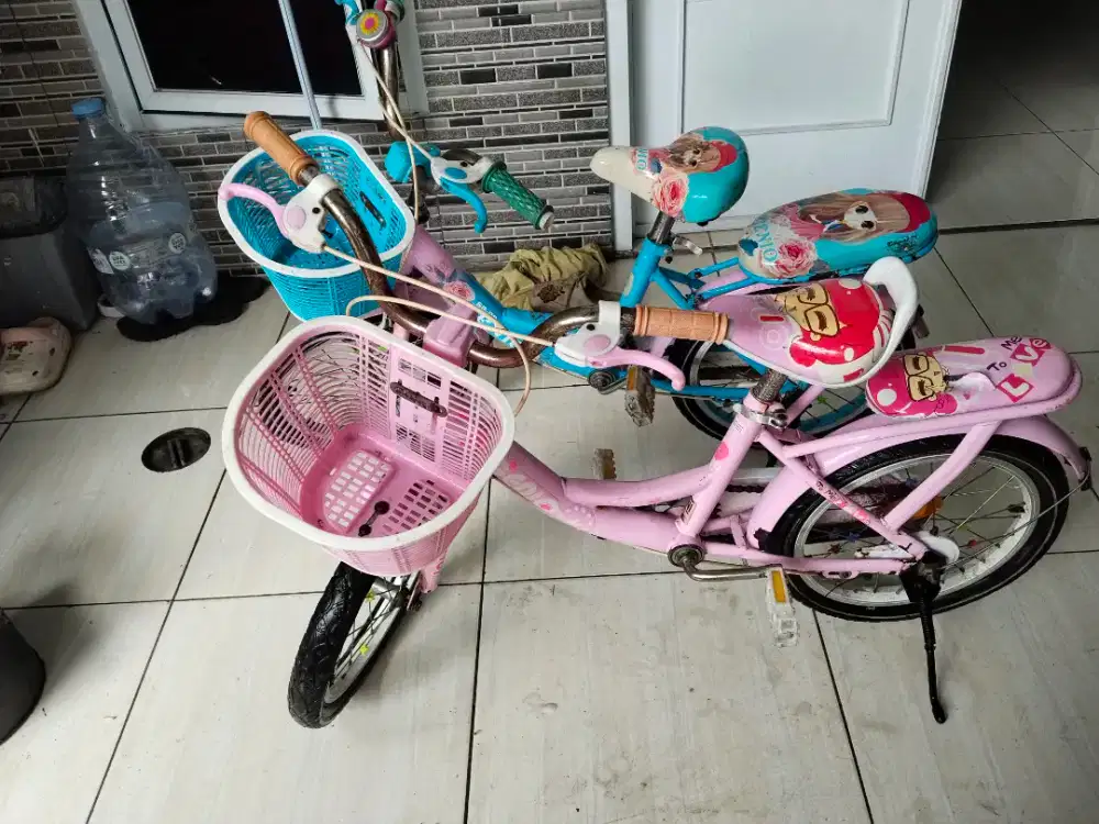 2 unit Sepeda anak