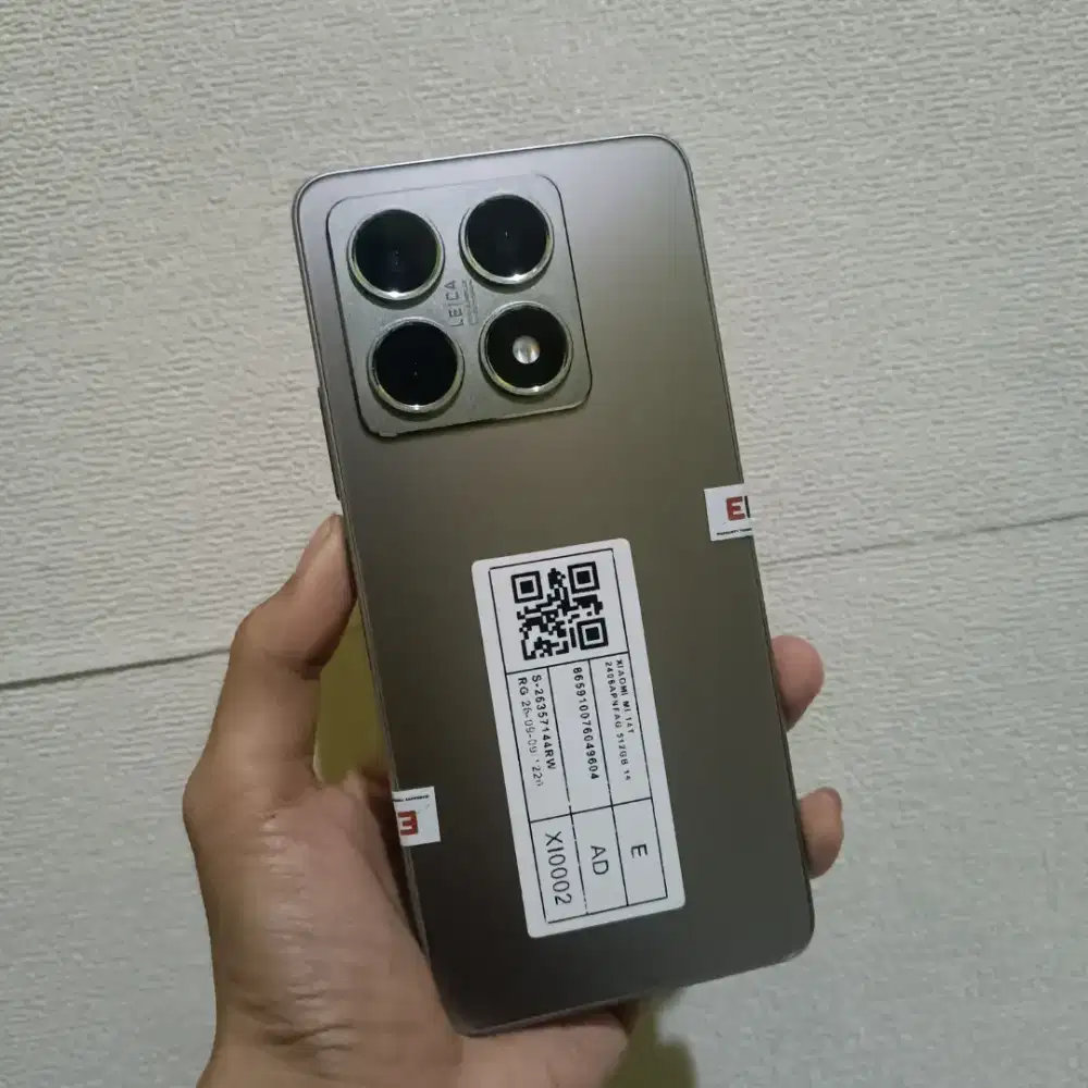 Xiaomi 14T RAM 12+6/512GB Resmi Indonesia