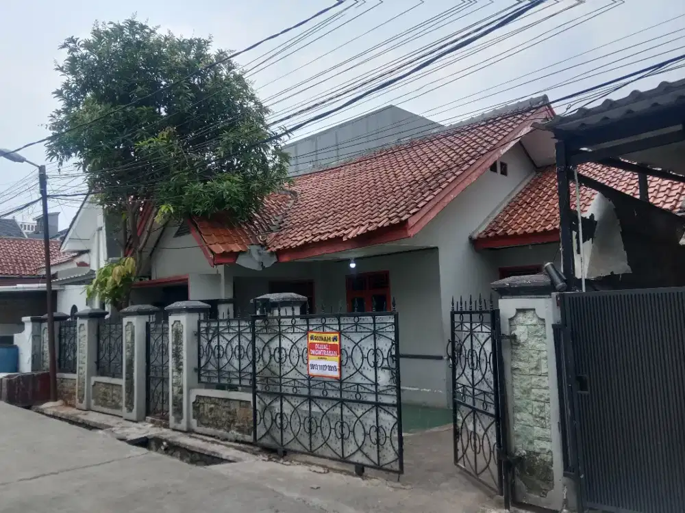 Jual rumah di jatiasih komplek asabri, bekasi kota,