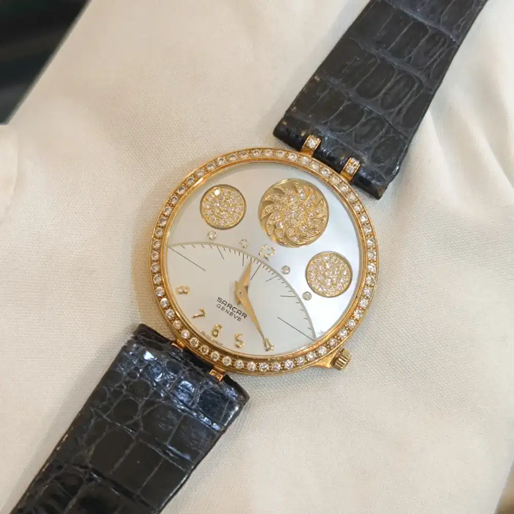 Jam tangan sarcar diamond geneve