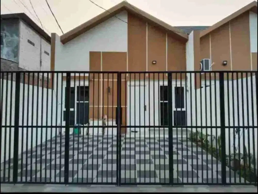 Rumah baru modern scandavia jatibening