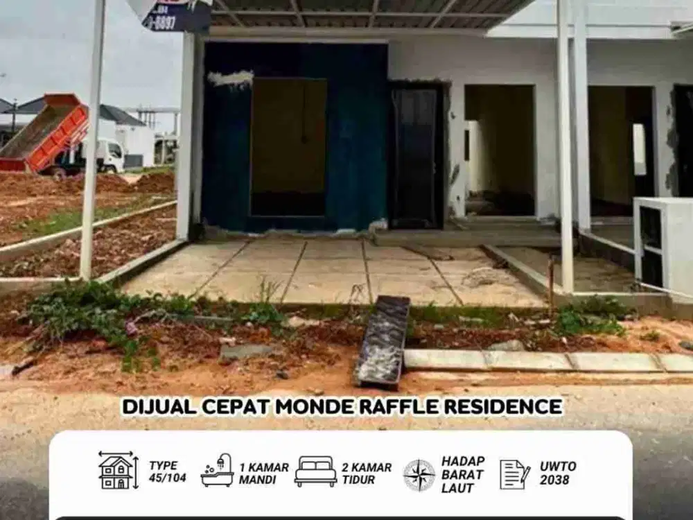 Dijual Cepat Monde Raffle Residence