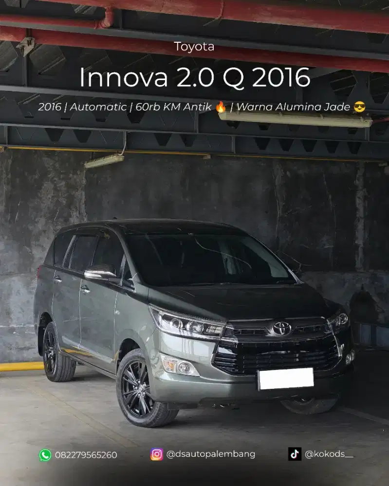 [62rb KM Antik] Innova Reborn 2.0 Q Matic 2016