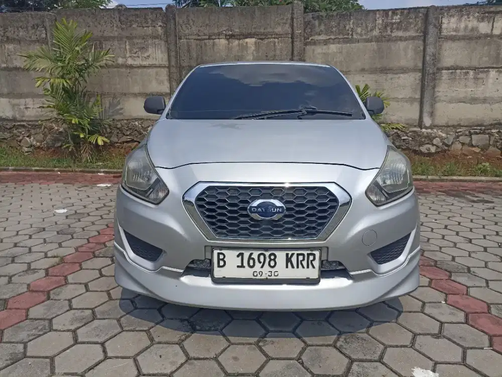 Datsun go mt 2015 silver