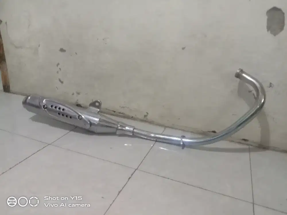 Dijual kenalpot tander 125 CC orisinil masih mulus gan tidaada cecat