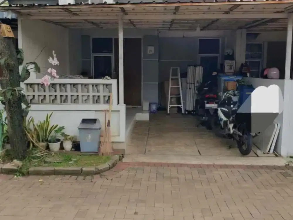 dijual rumah murah harga dibawah pasaran di garden sawangan at candi, sarua, bojongsari, depok