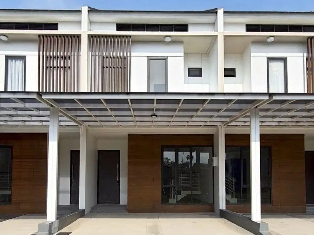 Rumah Cluster Shinano 2lt luas 5x15 75m 2KT JGC Jakarta Garden City Cakung