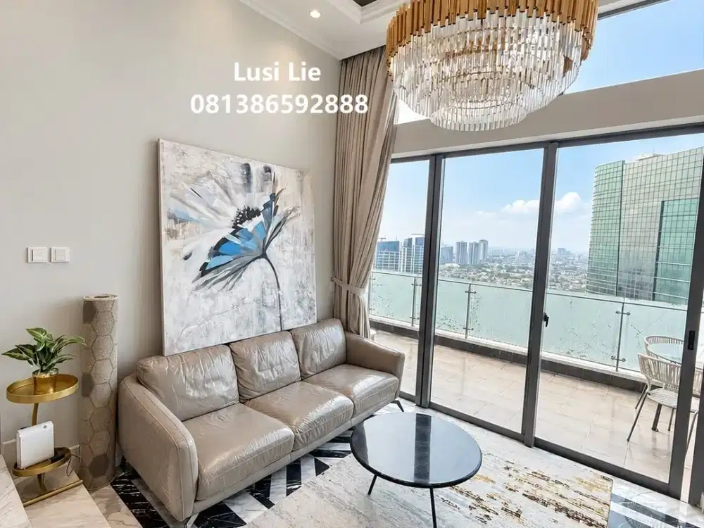 Apartemen ST Moritz Puri Furnished mewah, private lift