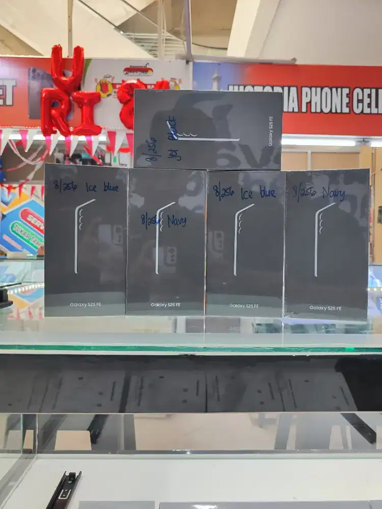 New Samsung S25FE 5G 8/256 Resmi Sein
