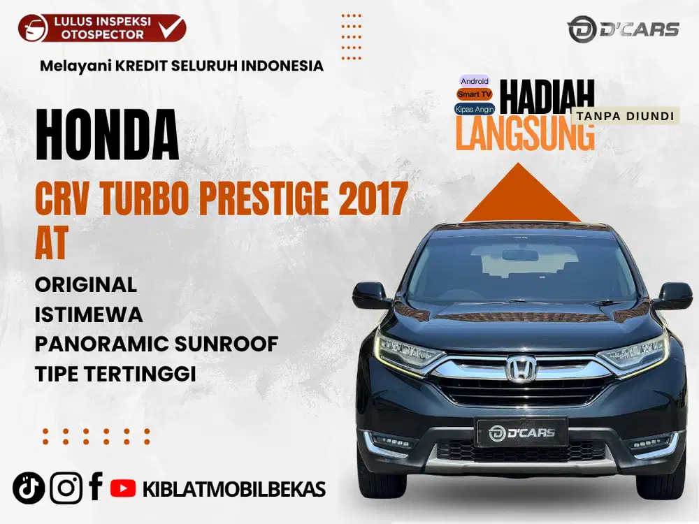 HONDA CRV 1.5 TURBO PRESTIGE MATIC 2017