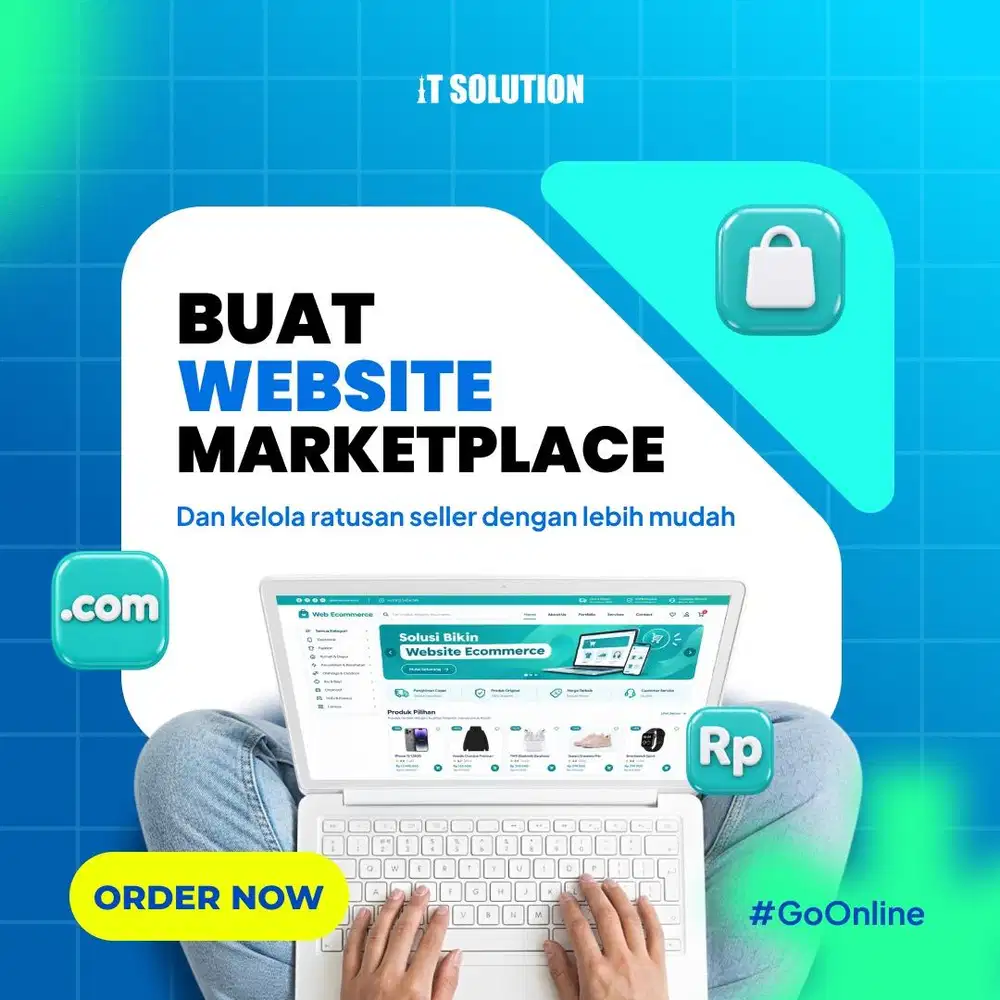 Paket Pembuatan Website Marketplace Profesional di Bogor