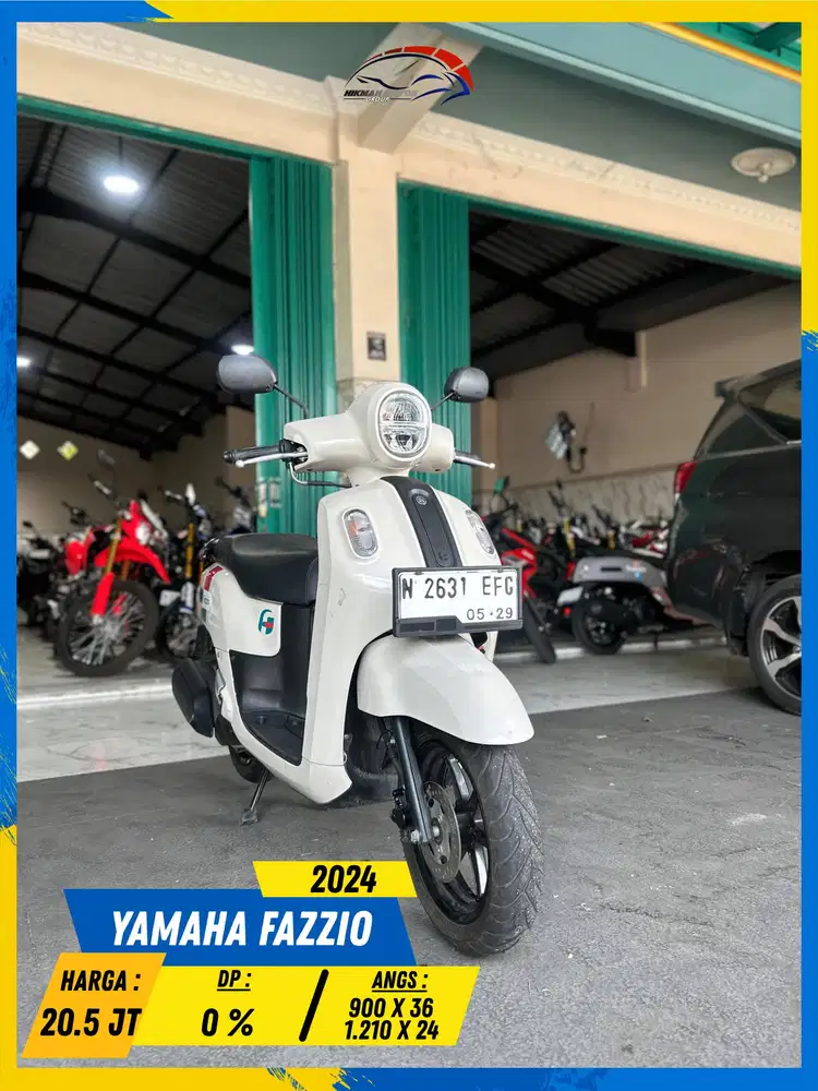 YAMAHA FAZZIO 2024 MESIN DIJAMIN AMAN MASZEHH HIKMAH MOTOR KEPUH