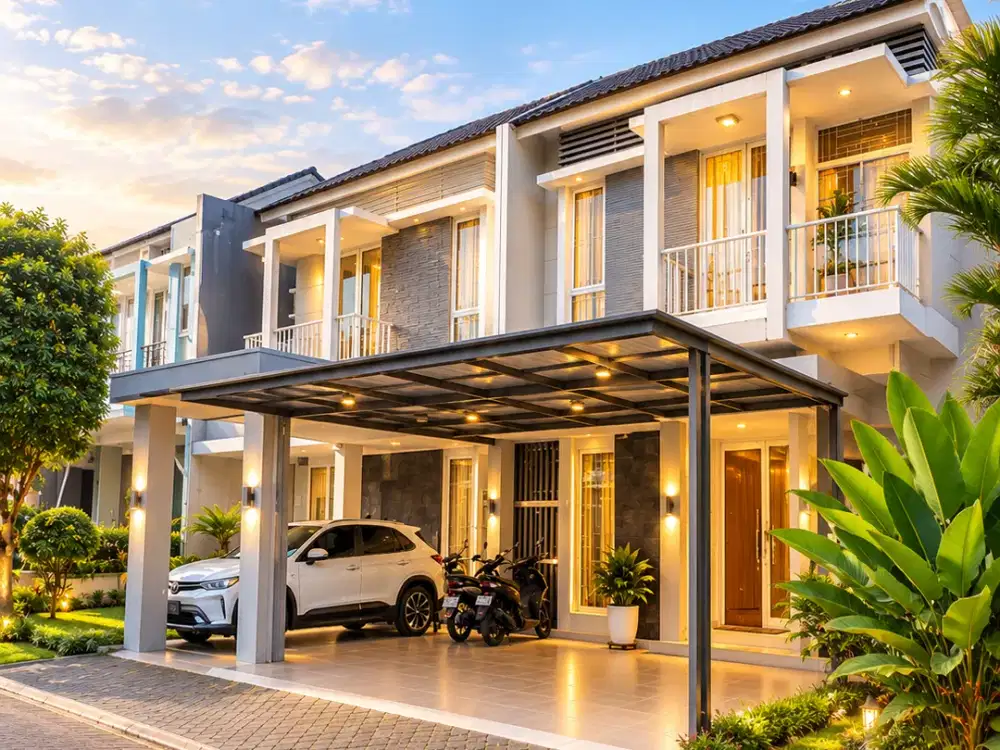 Rumah Minimalis 2 Lantai di Delatinos BSD Dekat Akses Tol