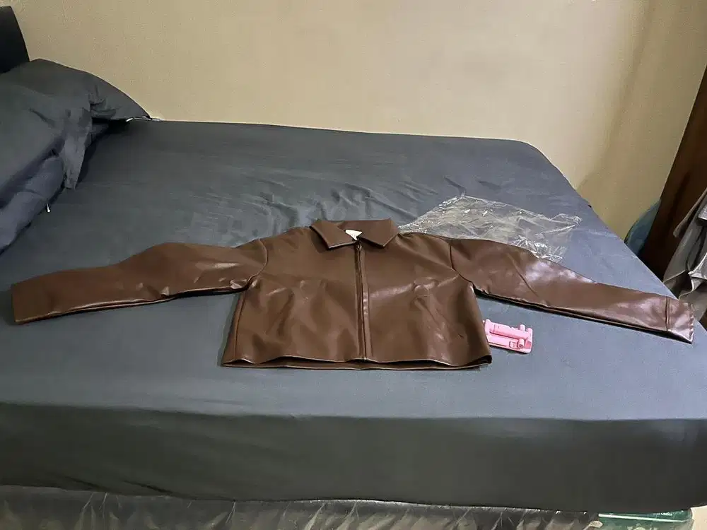 dijual jaket kulit wanita classic leather