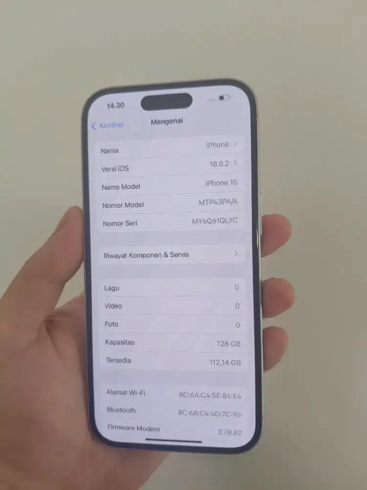 IPHONE 15 128 IBOX