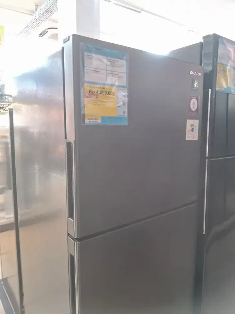 Kulkas sharp 2 pintu | Bisa cicilan ringan