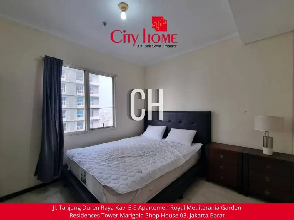 Dijual Unit 1BR Furnished, SHM – Royal Mediterania Garden